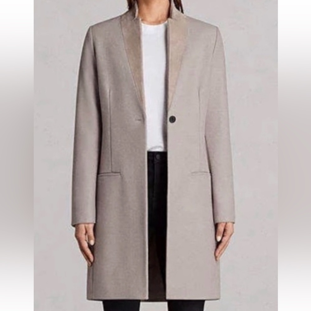 All Saints Leni Women's Wool Coat